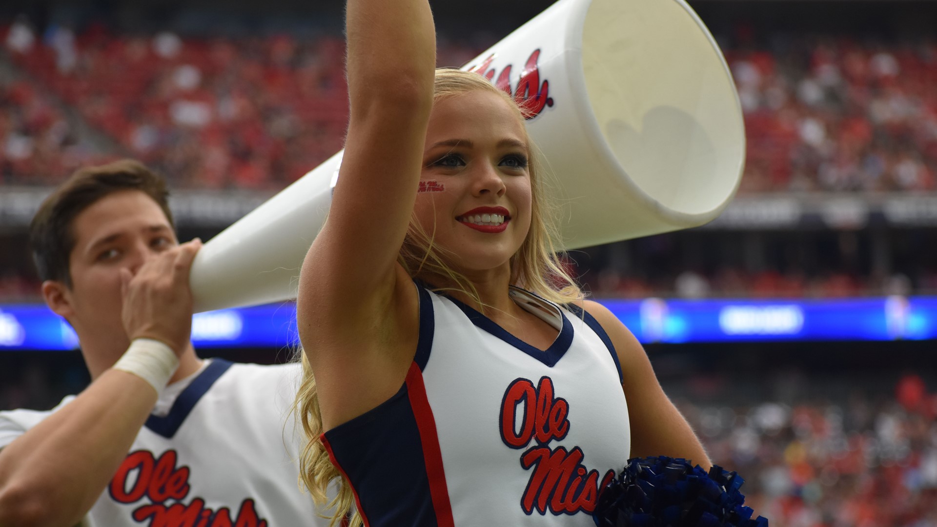 Photos Ole Miss Rebelettes Cheerleaders At 2018 Advocare Texas