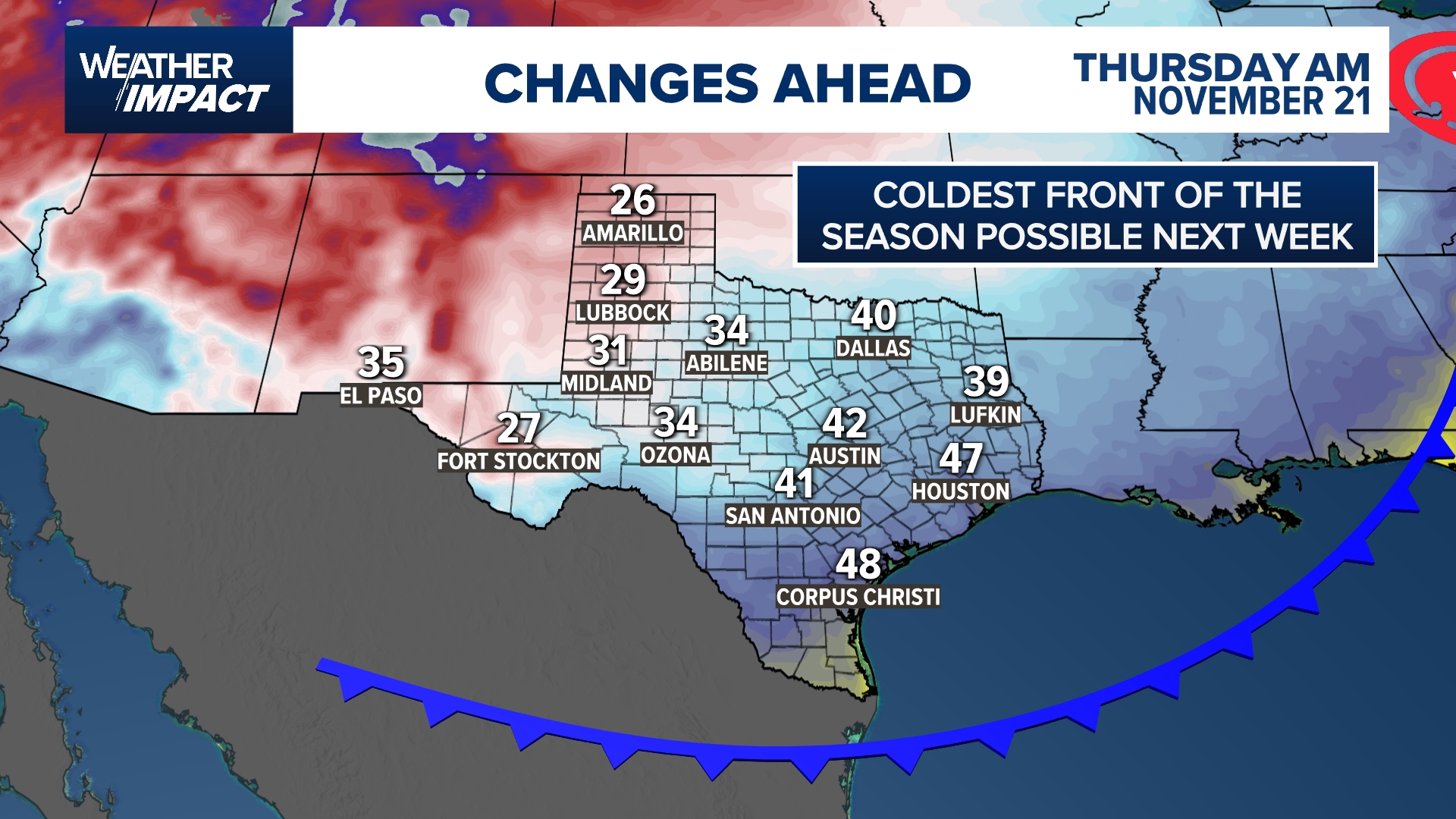 When Is It Getting Cold For Real Chief Meteorologist David Paul Has