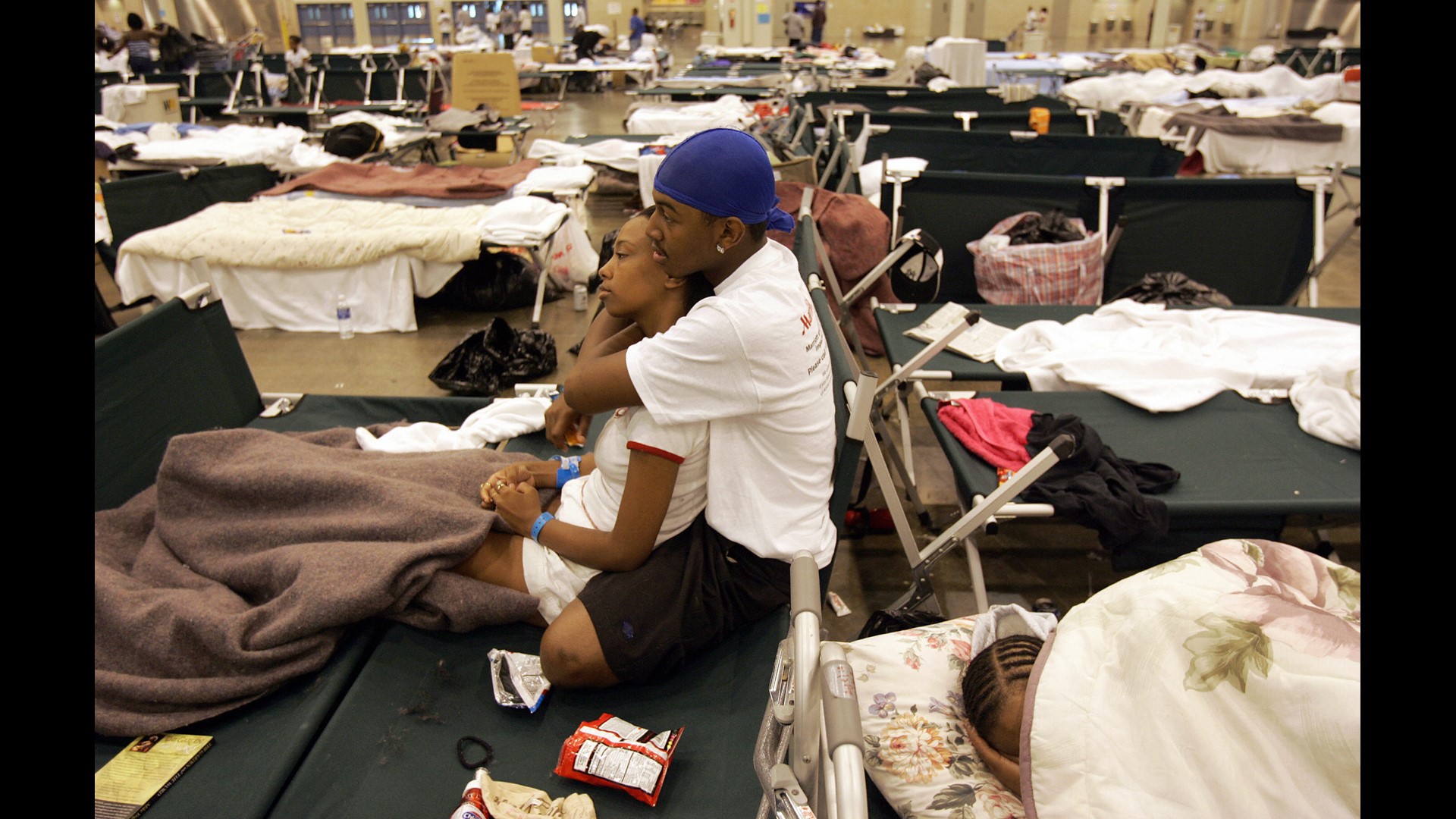 Photos Astrodome Welcomes Thousands Of Hurricane Katrina Evacuees