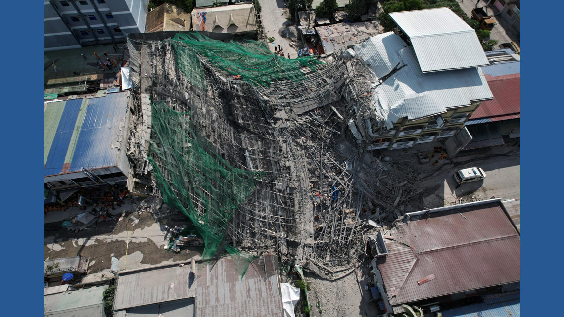 A 9-story building being constructed in the Philippines collapses ...