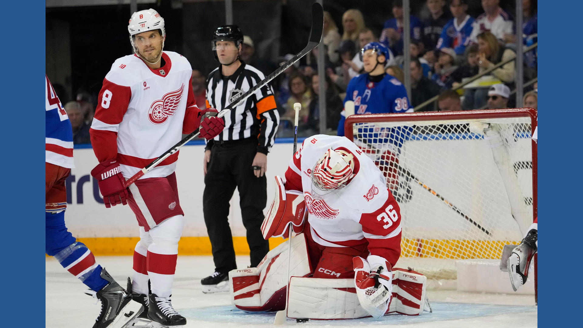 Red Wings' playoff pursuit takes a hit with a 4-1 loss to the already ...