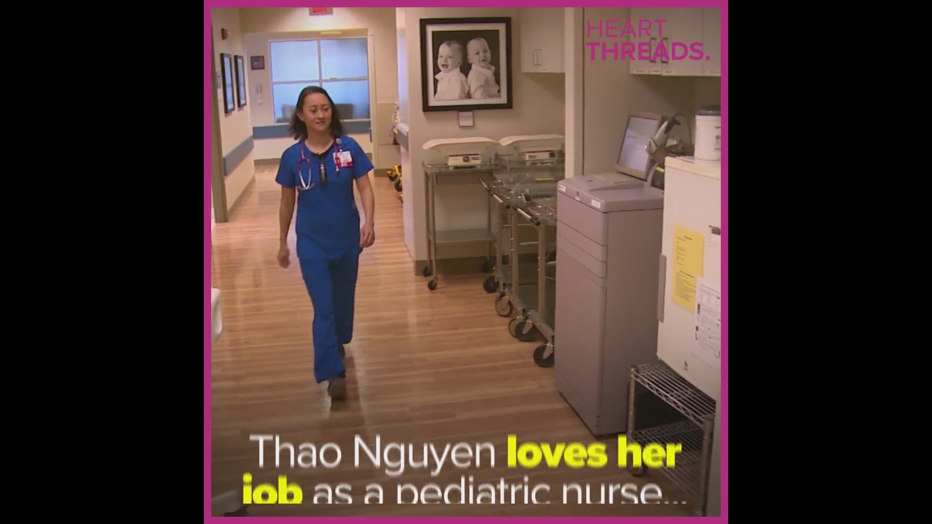 Thao Nguyen came to the US at just 17 months old as a refugee. Her mother became a nurse to give back to the country that welcomed them. Now Thao is following in her footsteps.