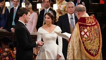 Image result for prince andrew's daughters royal wedding