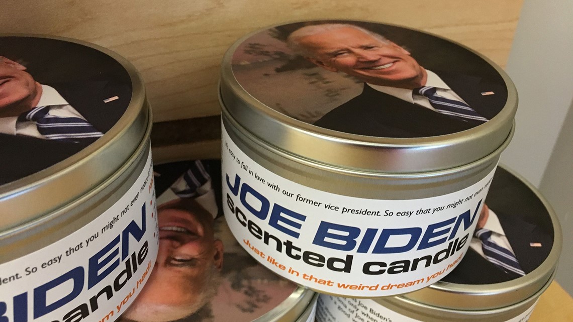 Joe Biden scented candles are so popular at this museum, they always ...