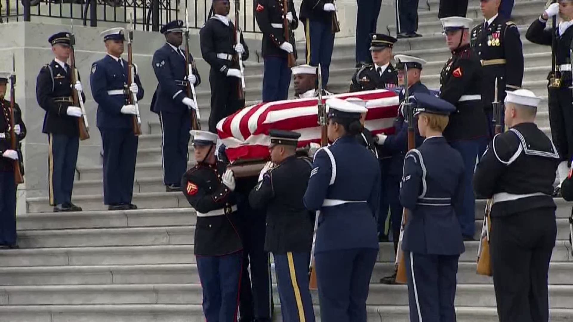 Bush's state funeral will be held at the Washington National Cathedral.