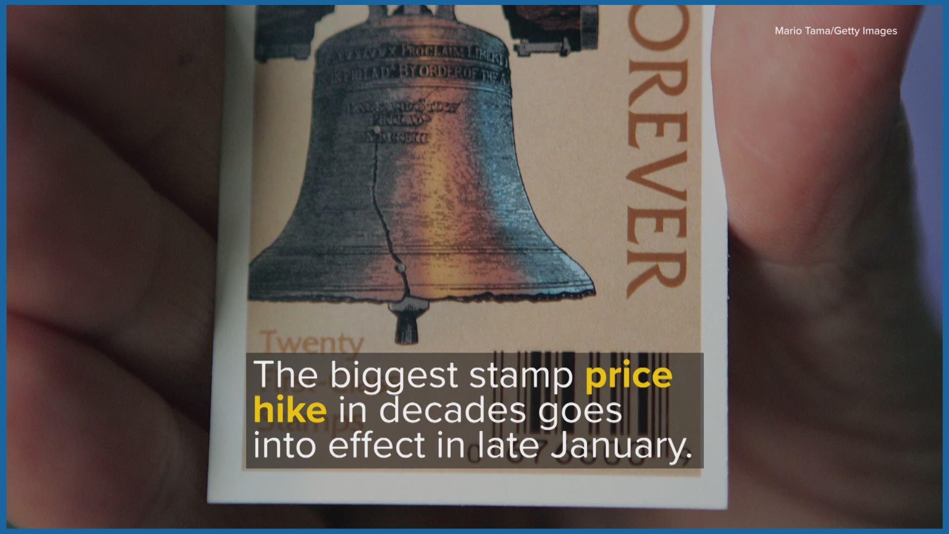 Biggest stamp price hike in decades goes into effect Sunday