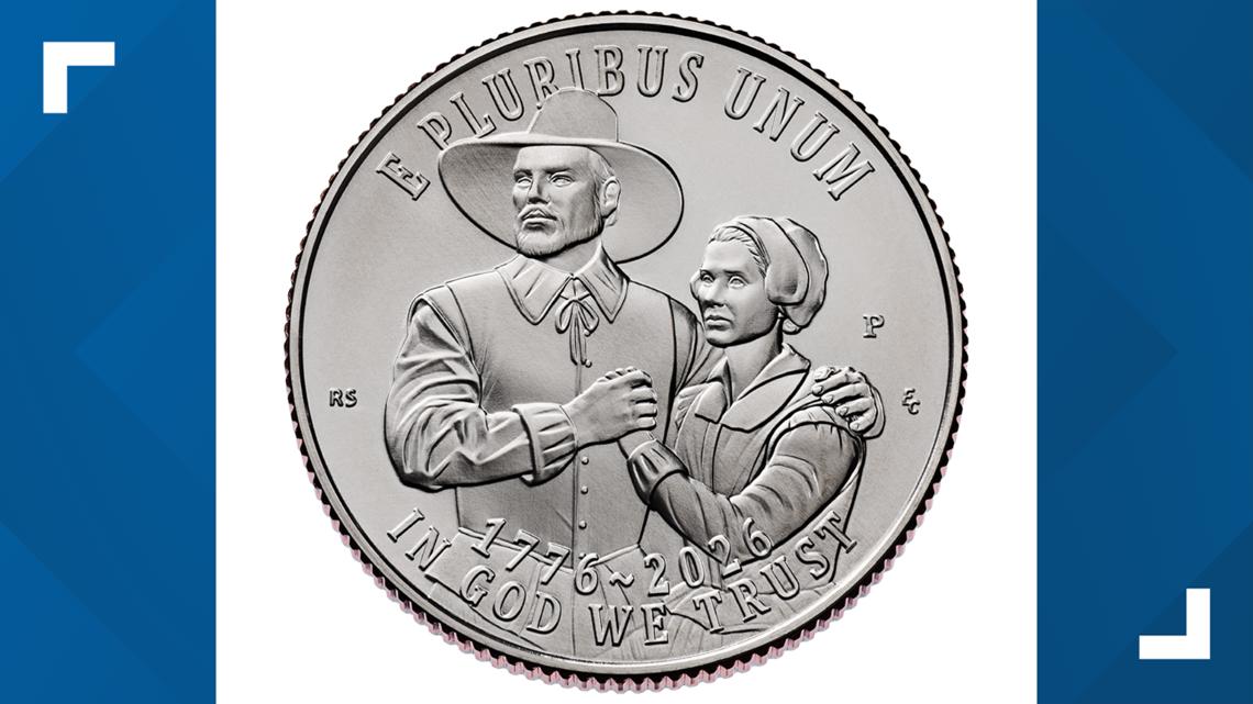 US Mint unveils new coins for America's 250th birthday | khou.com