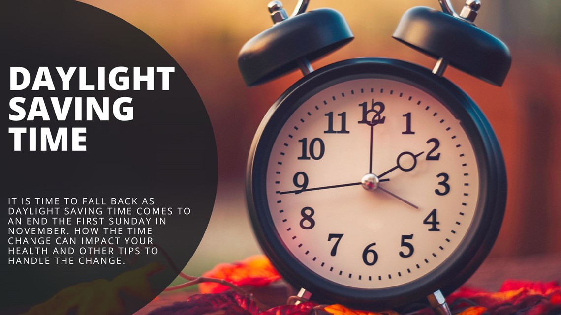 In the News Now Fall back with daylight saving time