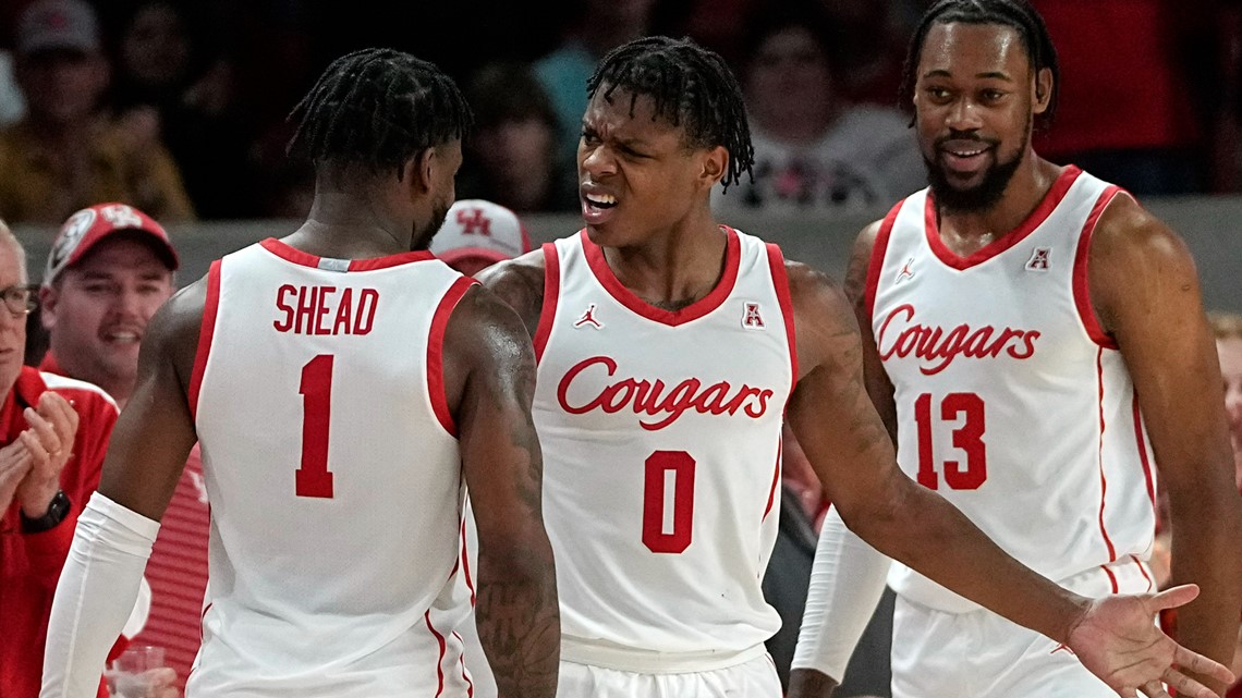 AP Top 25 Men's Basketball Poll: Houston, KU Stay On Top | Khou.com