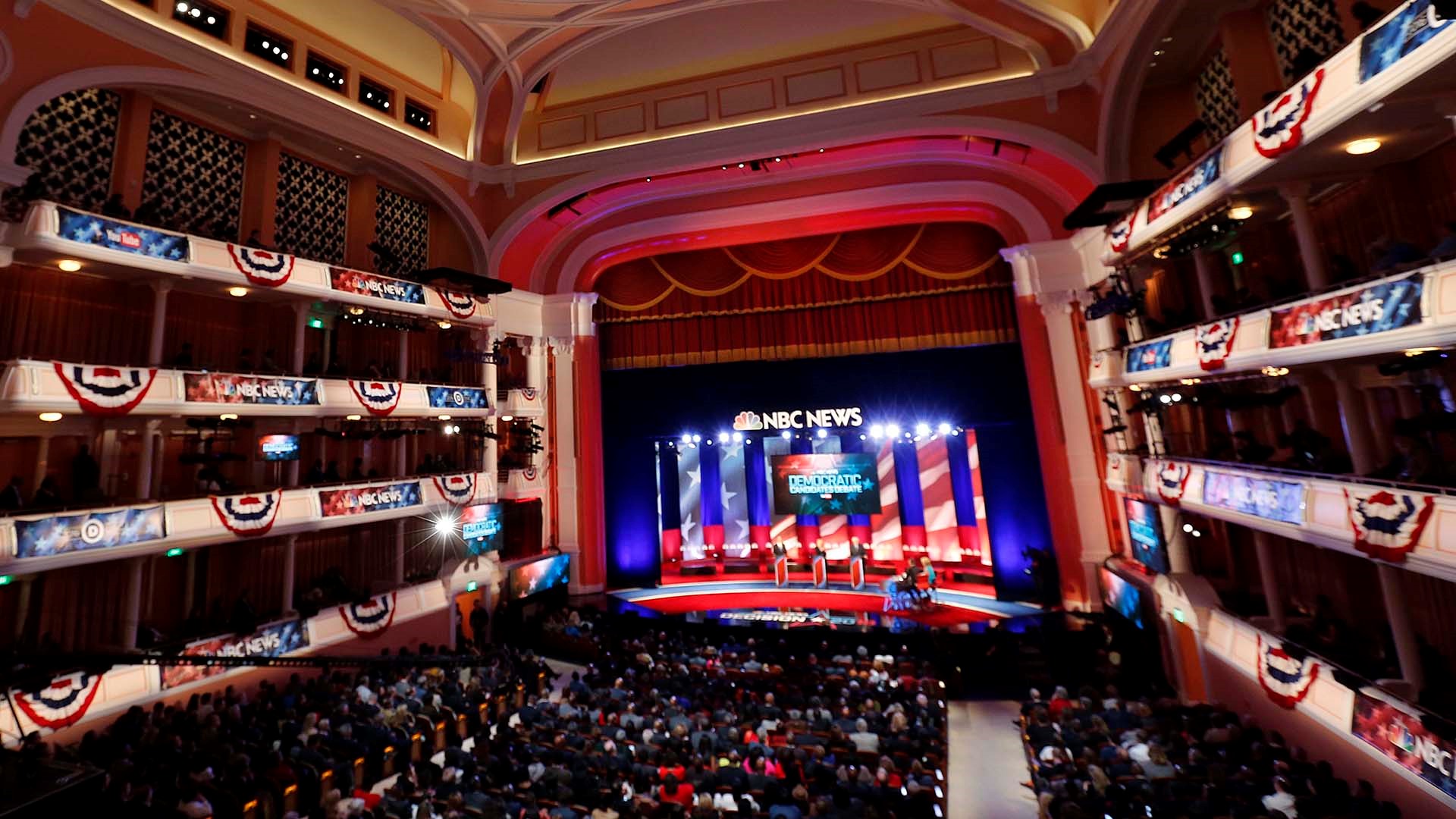 With a field of 20 or more expected Democratic candidates, each of the first two debates will be broken up into two nights so they can be heard.