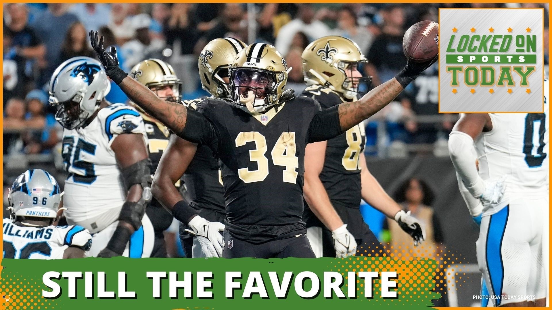 Discussing the day's top sports stories from the Saints look like the favorite to win the NFC South to the Nick Chubb injury in Monday Night Football.