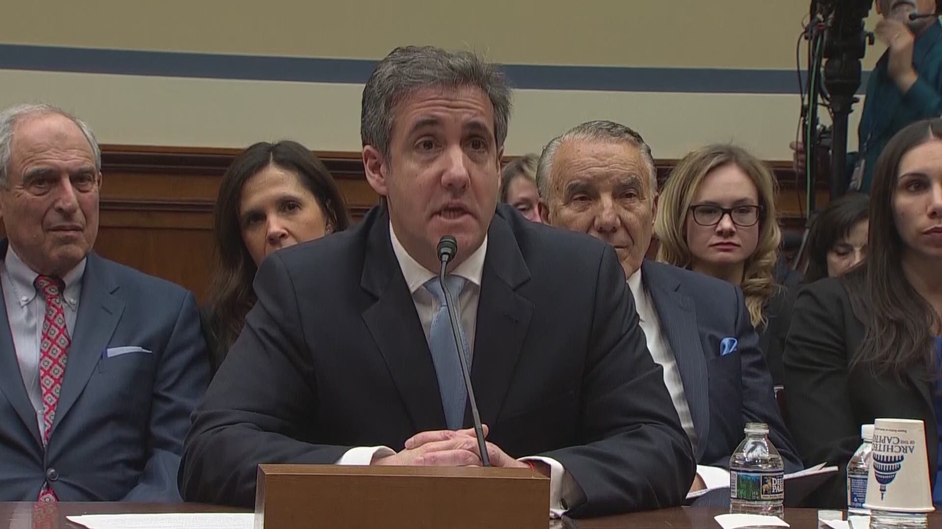 "I am going to prison. I will be away from my wife and family for years," Cohen said as he disputed Jordan's claim that he was not remorseful for his crimes.