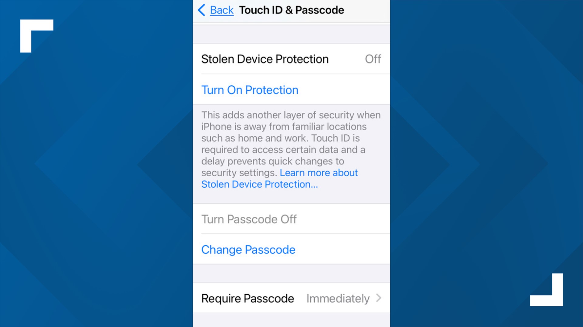 How to set up Apple's Stolen Device Protection on iPhones | khou.com