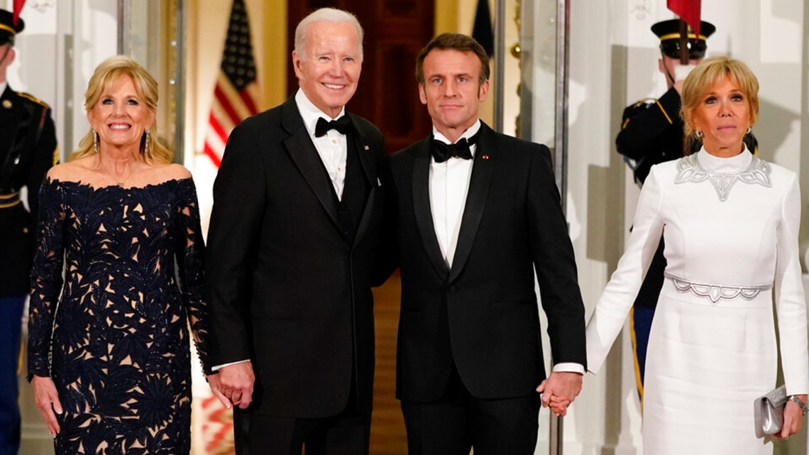 Bidens host state dinner honoring French President Emmanuel Macron