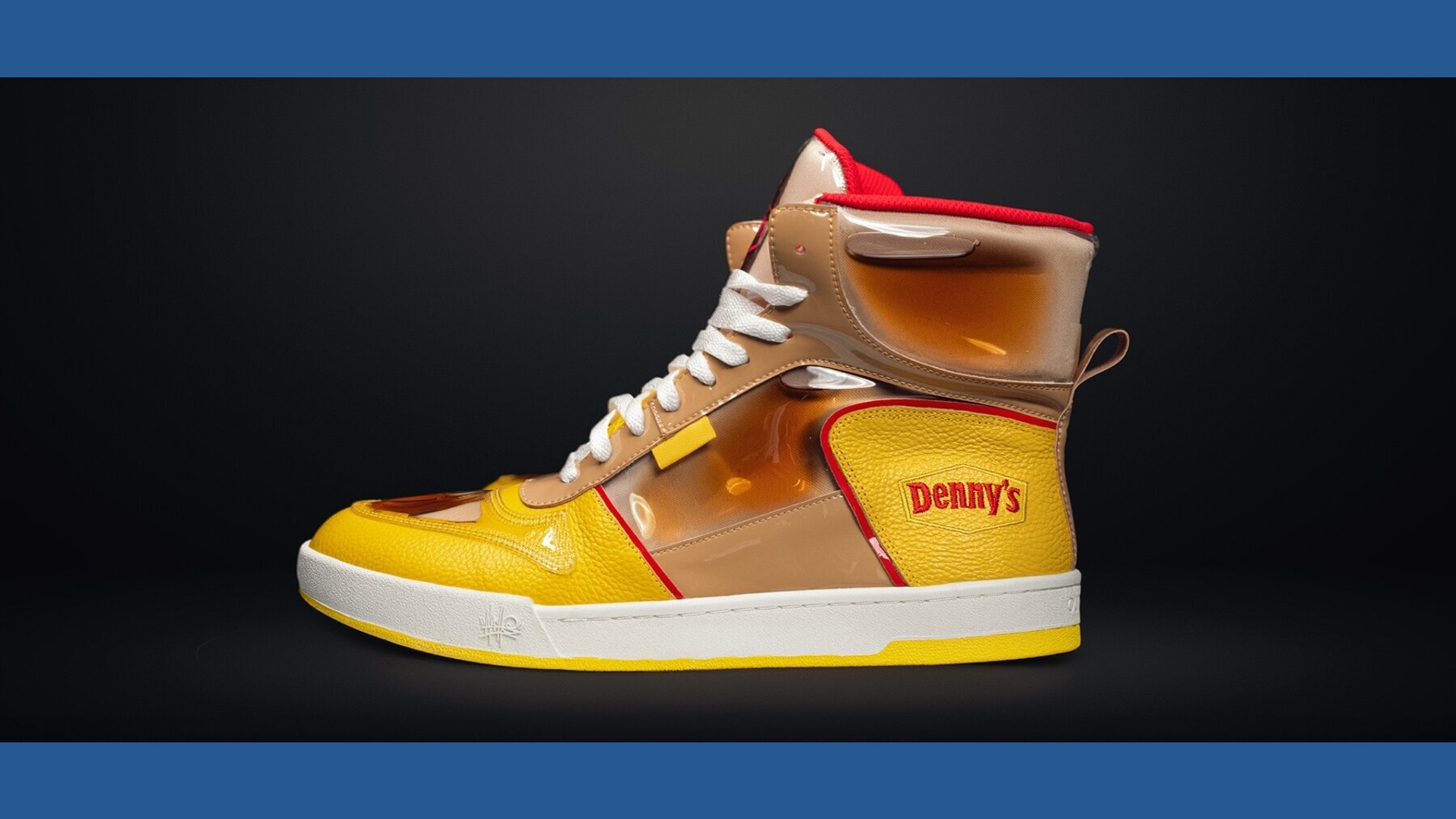 Driyp Drop Rapper From Denny’s launches syrup-filled sneakers for National Maple Syrup Day ...