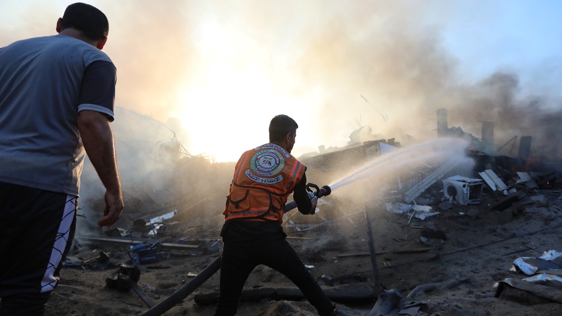 Israeli Troops Carry Out Hourslong Ground Raid Into Gaza | Khou.com