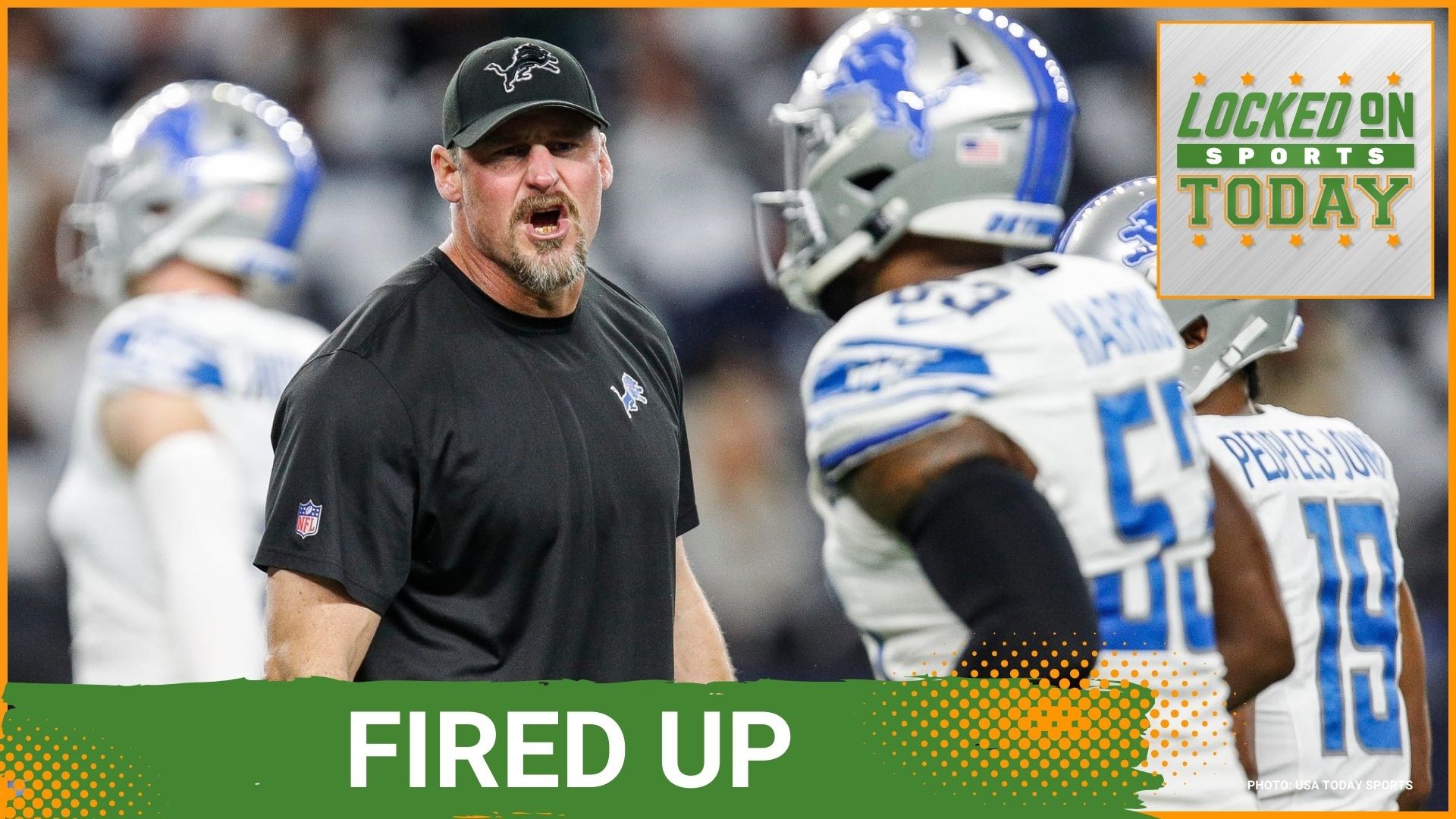 Discussing the day's top sports stories from the Lions possible path to victory against the 49ers to the Panthers next head coach and more.