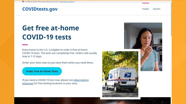 'Small percentage' of Americans ordering COVID tests from USPS site report error