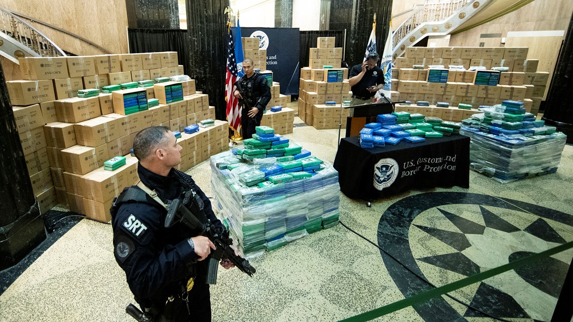 Cargo ship found with 20 tons of cocaine last month now seized by US