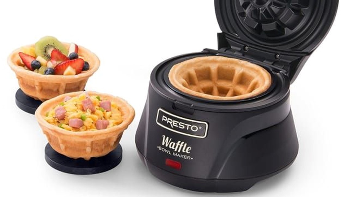 proctor silex waffle cone and waffle bowl maker