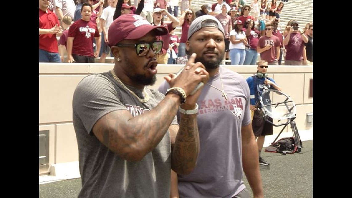 Von Miller Returns for Texas A&M Spring Game