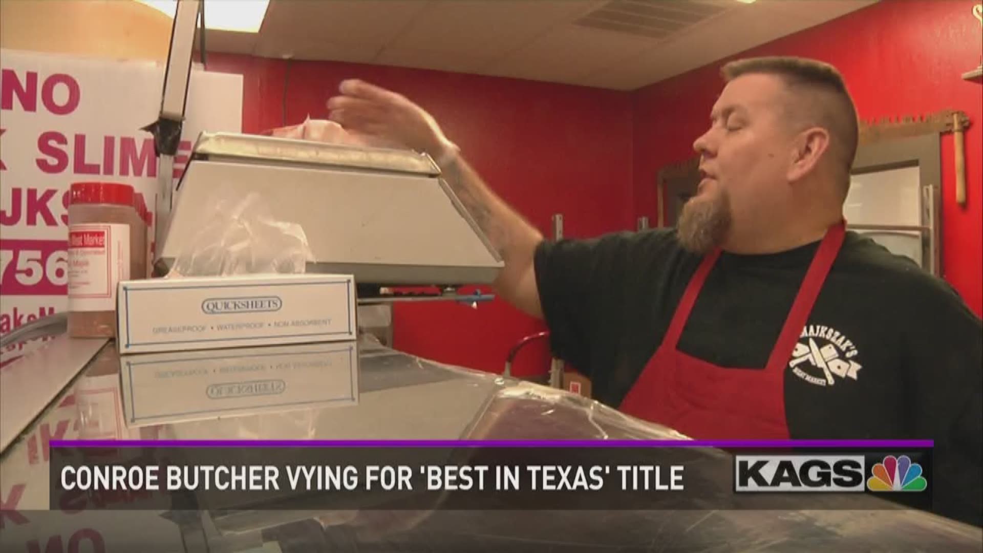 Michael Majskzak of Conroe has made the cut to be on the short list as one of the best butchers in Texas