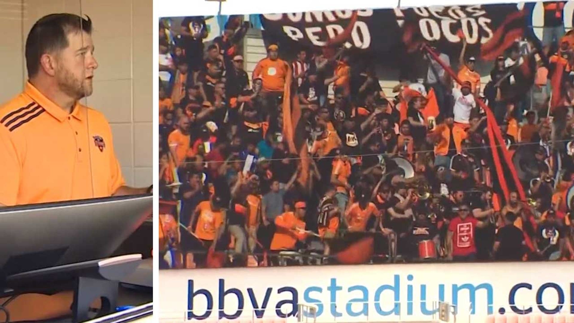 The Houston Dynamo won't play in front of fans, but they will still have fan support and that home field advantage.
