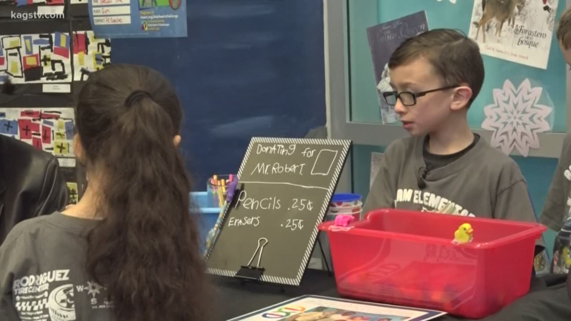 'He’s my best friend' Bonham Elementary thirdgrader raising money for school custodian