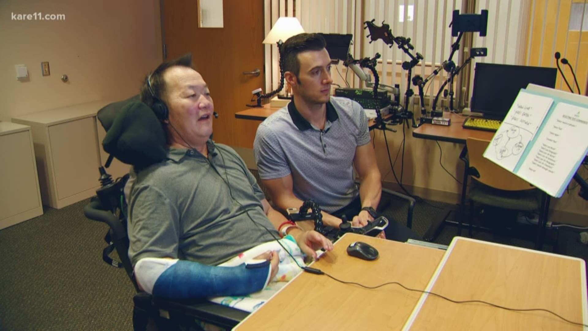 Olympic dreams and a nightmare Father of gymnast paralyzed