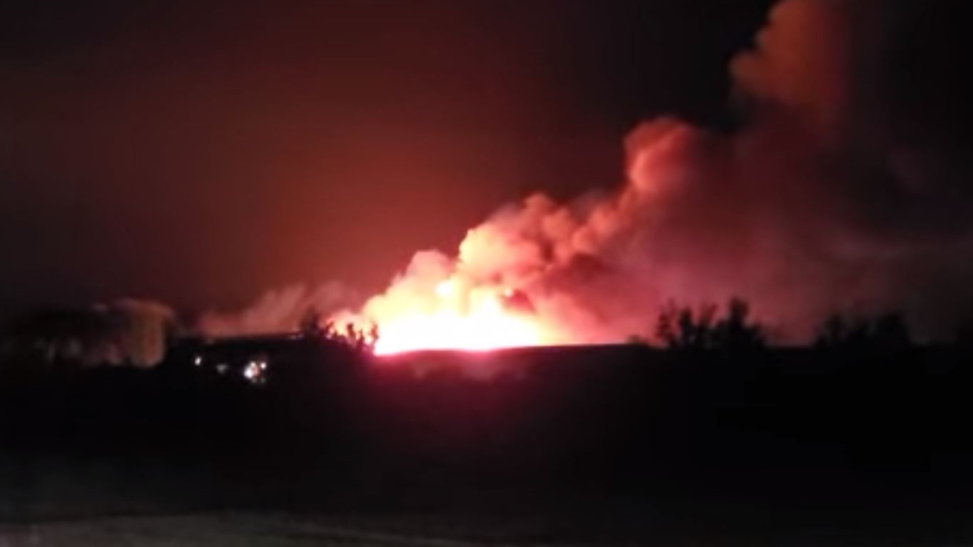 A Saturday night fire destroyed a poultry building at Forsman Farms. A farm spokesperson says at least tens of thousands of chickens were killed in the fire.