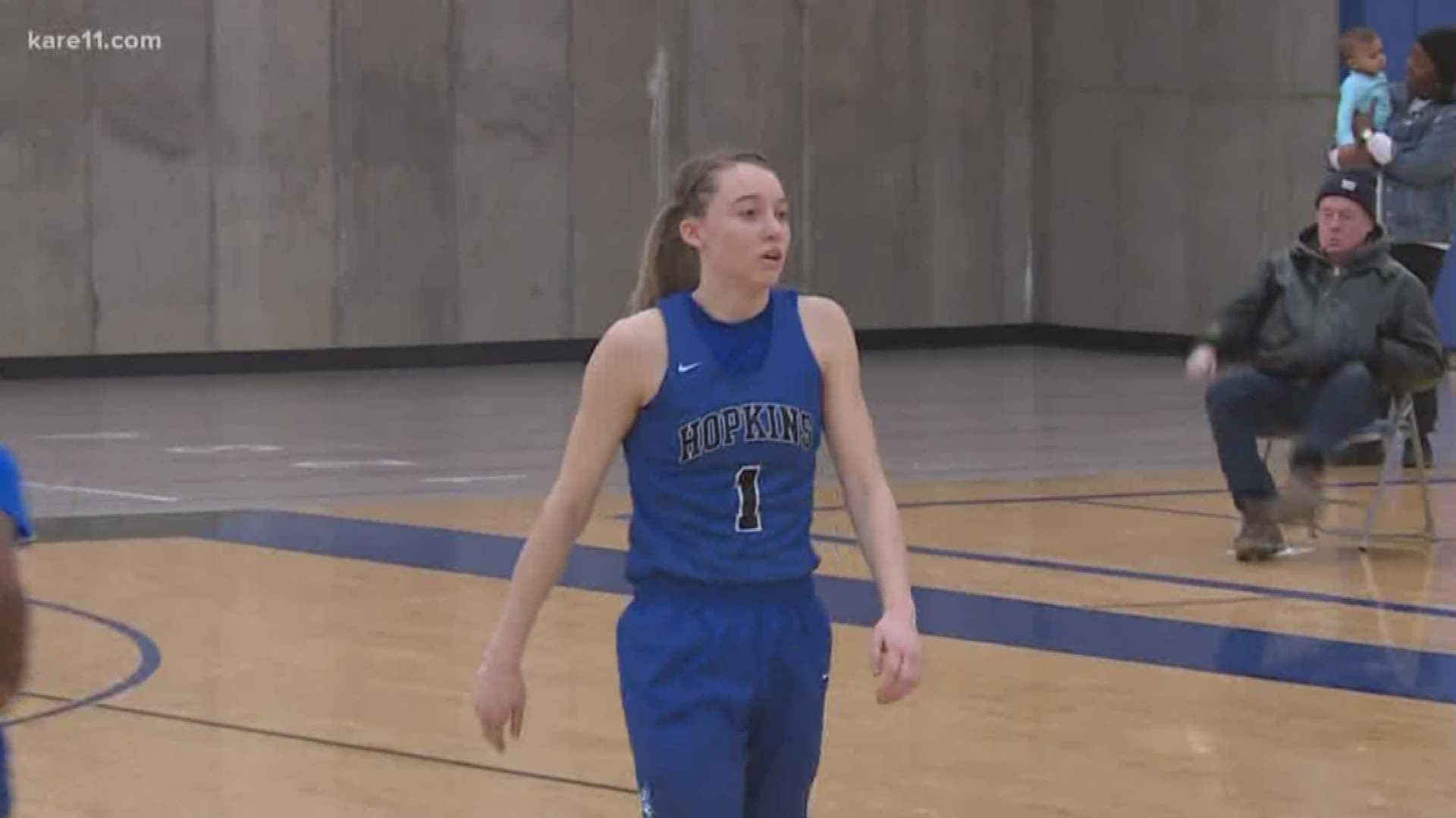 Bueckers is touted as the #1 recruit in 2020 in the entire country