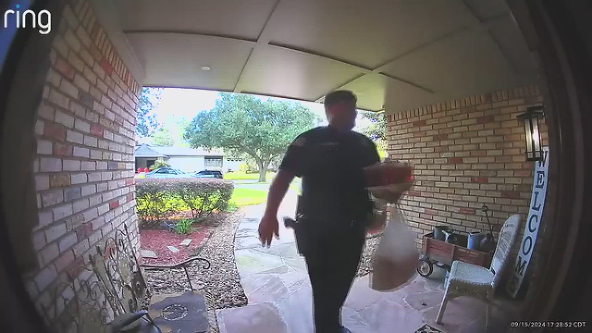 Officer Bridges with BPD took the "protect and serve" motto literally when he made a pit stop to deliver a woman's food before he took her DoorDash driver to jail.