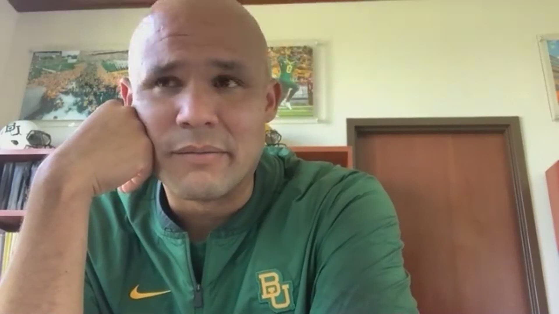 Baylor coach Dave Aranda said Saturday that Friday's news of a blanket waiver for NCAA fall sport athletes was the "right thing to do."