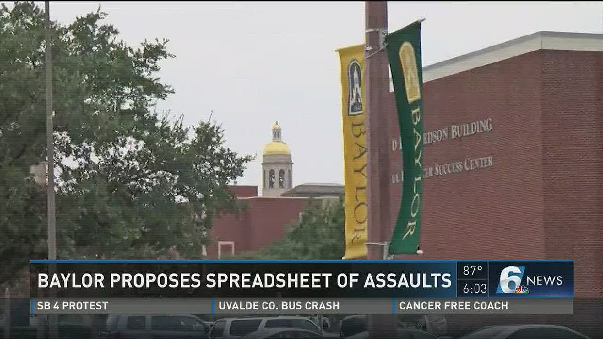Baylor University has proposed to produce a spreadsheet detailing all sexual assault reports brought to the university's attention dating all the way back to 2003.