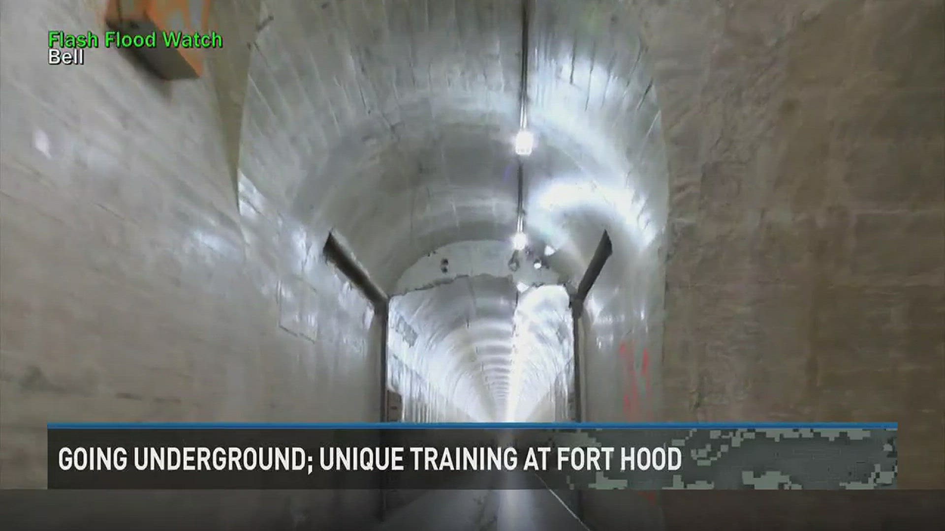 A look inside the tunnel system on West Fort Hood