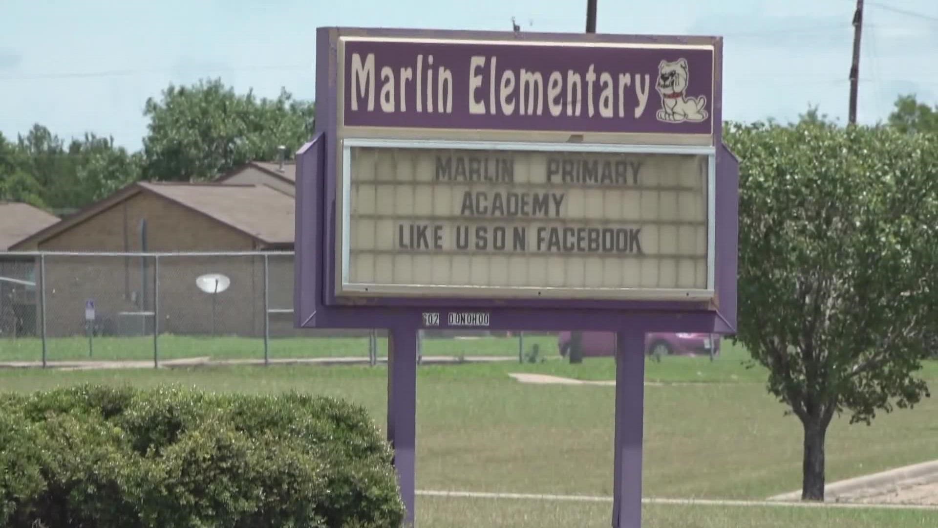 Marlin ISD received a "B," which was the first passing grade in nearly a decade.