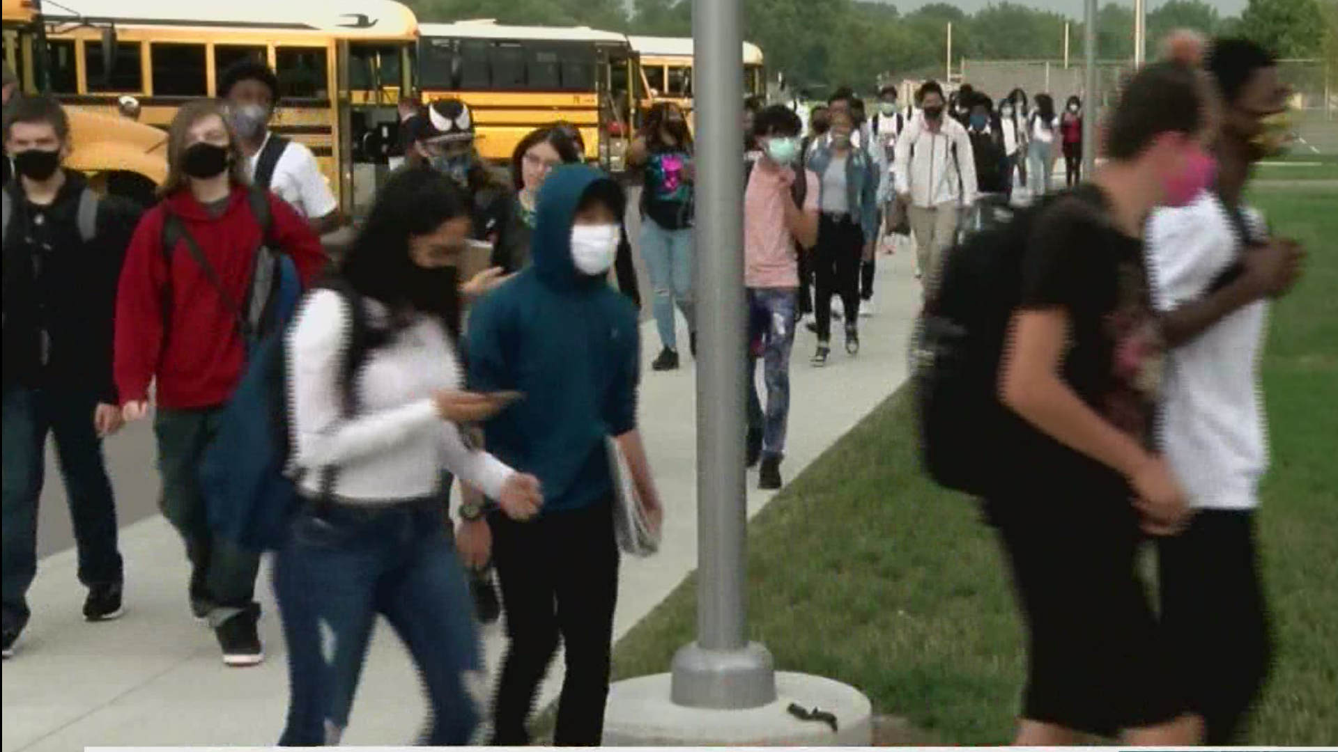 The CDC may be recommending masks as school starts back up, but a May 18 executive order by Gov. Abbott still says they can't be required.