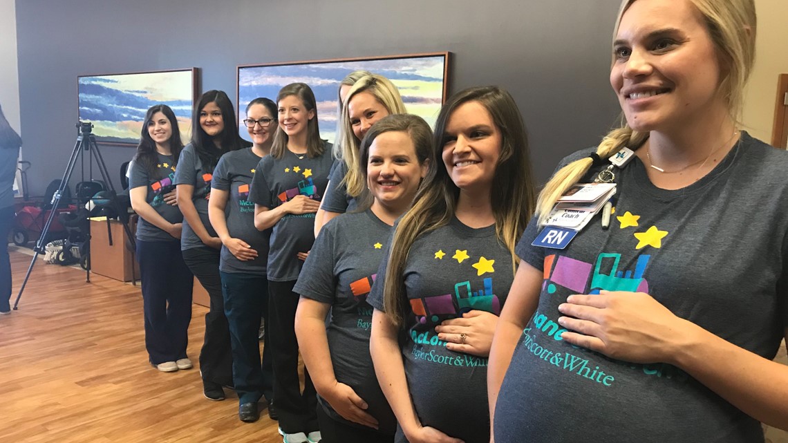 19 nurses pregnant at Baylor Scott and White NICU in