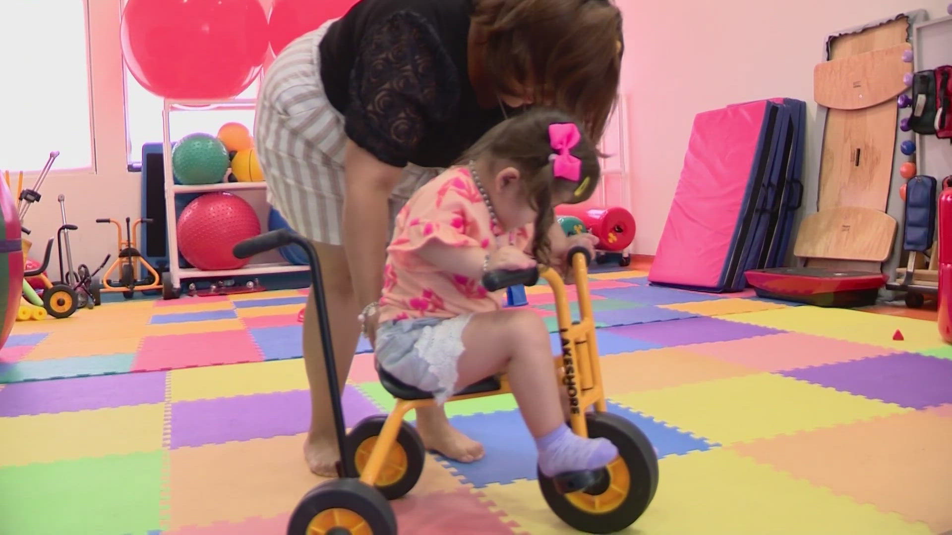 Now, at two years old, Mirlee Janice Ramirez and her beautiful smile show how far they've come since KENS 5's Sarah Forgany first interviewed her mother in 2022.