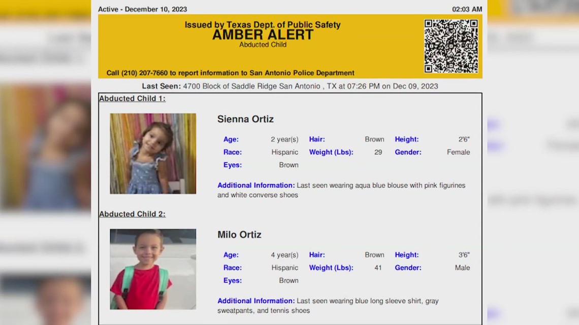 Amber Alert Discontinued For 4 Year Old And 2 Year Old Siblings