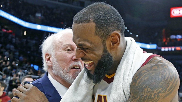 REPORT: Pop to lead Spurs’ push to sign LeBron
