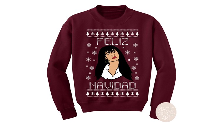 This Selena Christmas sweater is anything but ugly!