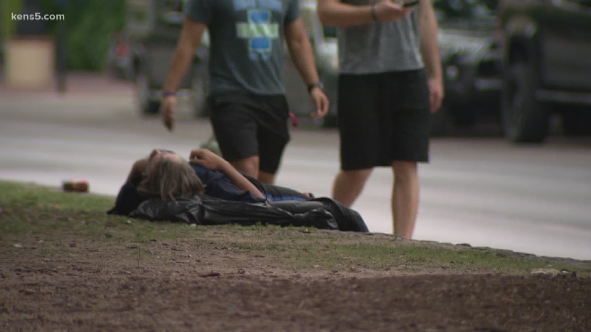 A new survey shows that San Antonio's homeless population continues to swell. Eyewitness News reporter Henry Ramos is live.