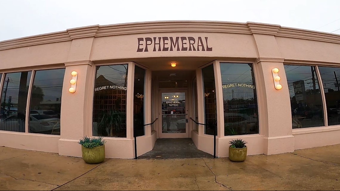 Temporary tattoos Texas parlor offering madetofade designs