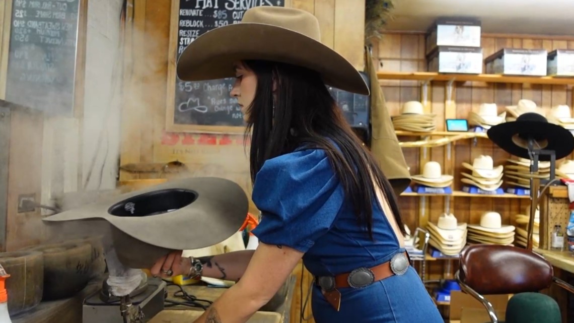 Herb's Hat Shop known for famous cowboy hats, shaping - Vimarsana News