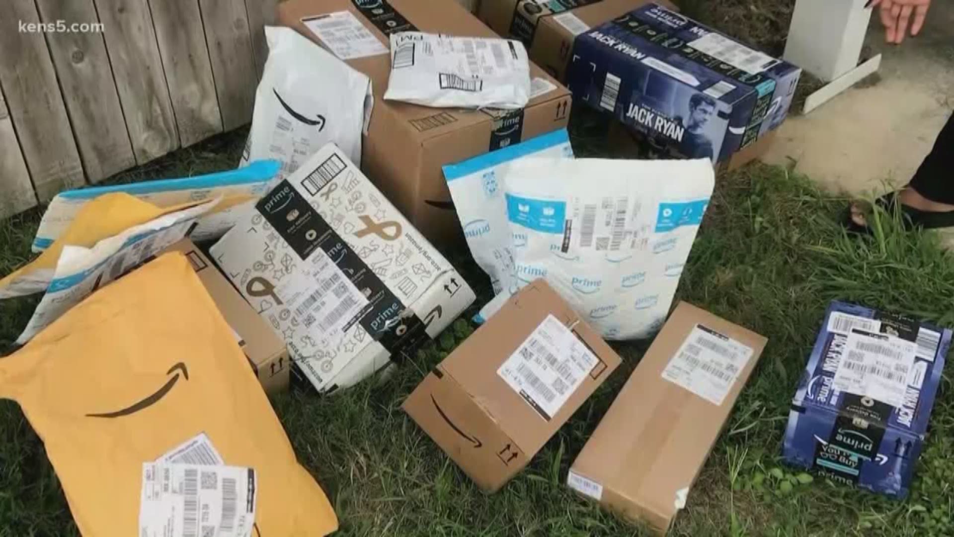 Delivery driver dumps nearly 200 