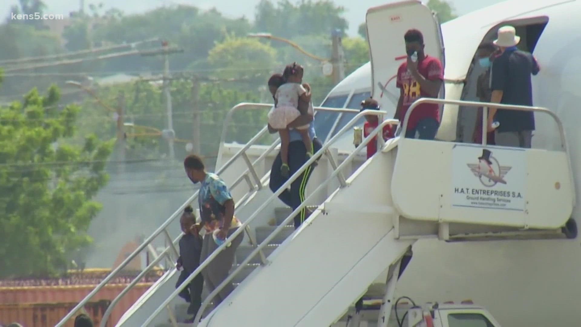 There are still about 12,000 migrants in Del Rio waiting to be flown back to Haiti, officials said.