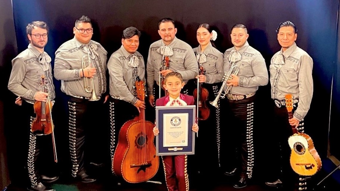 San Antonio's 'Mariachi kid' becomes world-record-holding artist | Kids Who Make SA Great - Vimarsana News