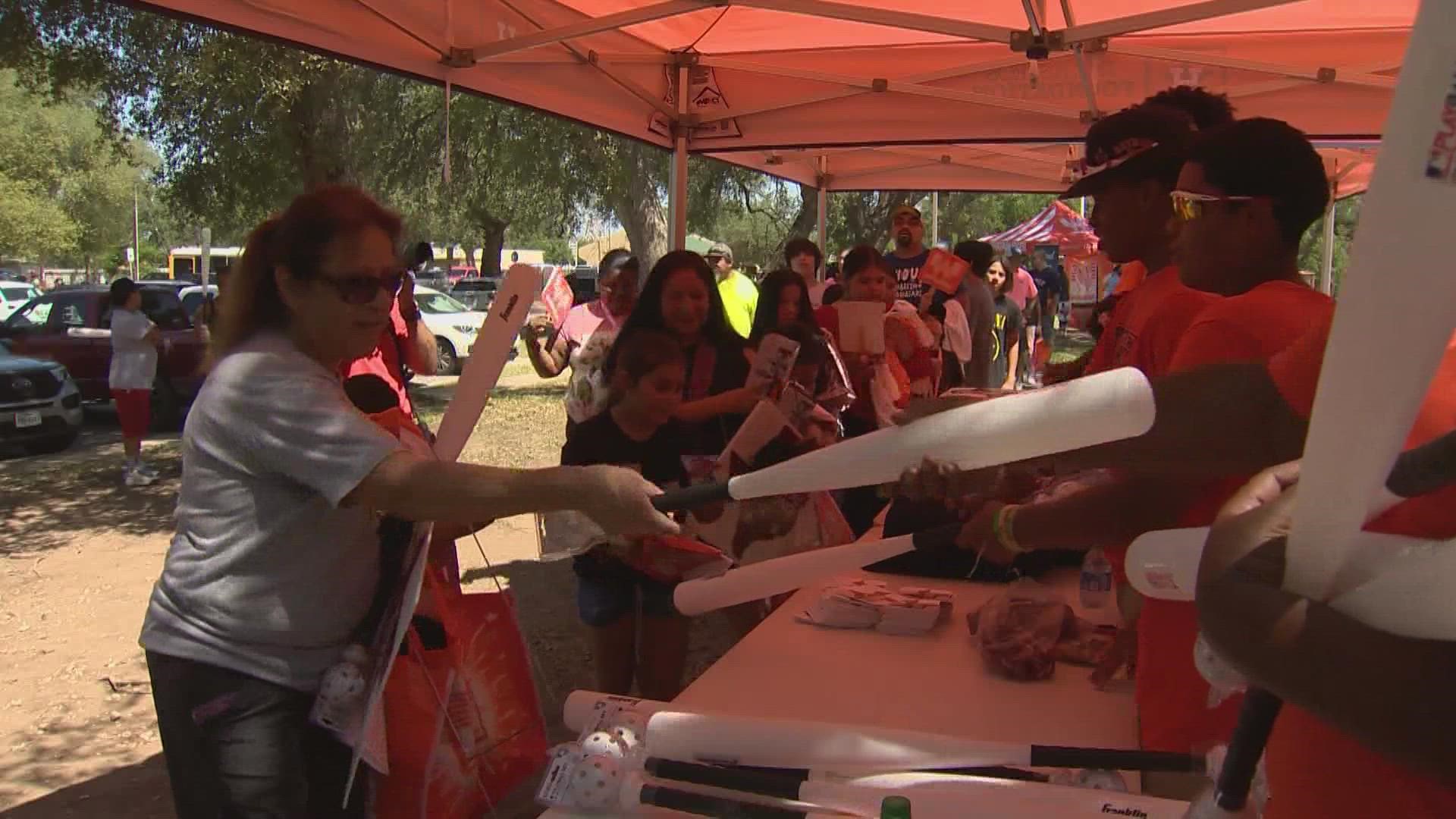 The Houston Astros took their turn, lending their hearts and kindness to the people of Uvalde.