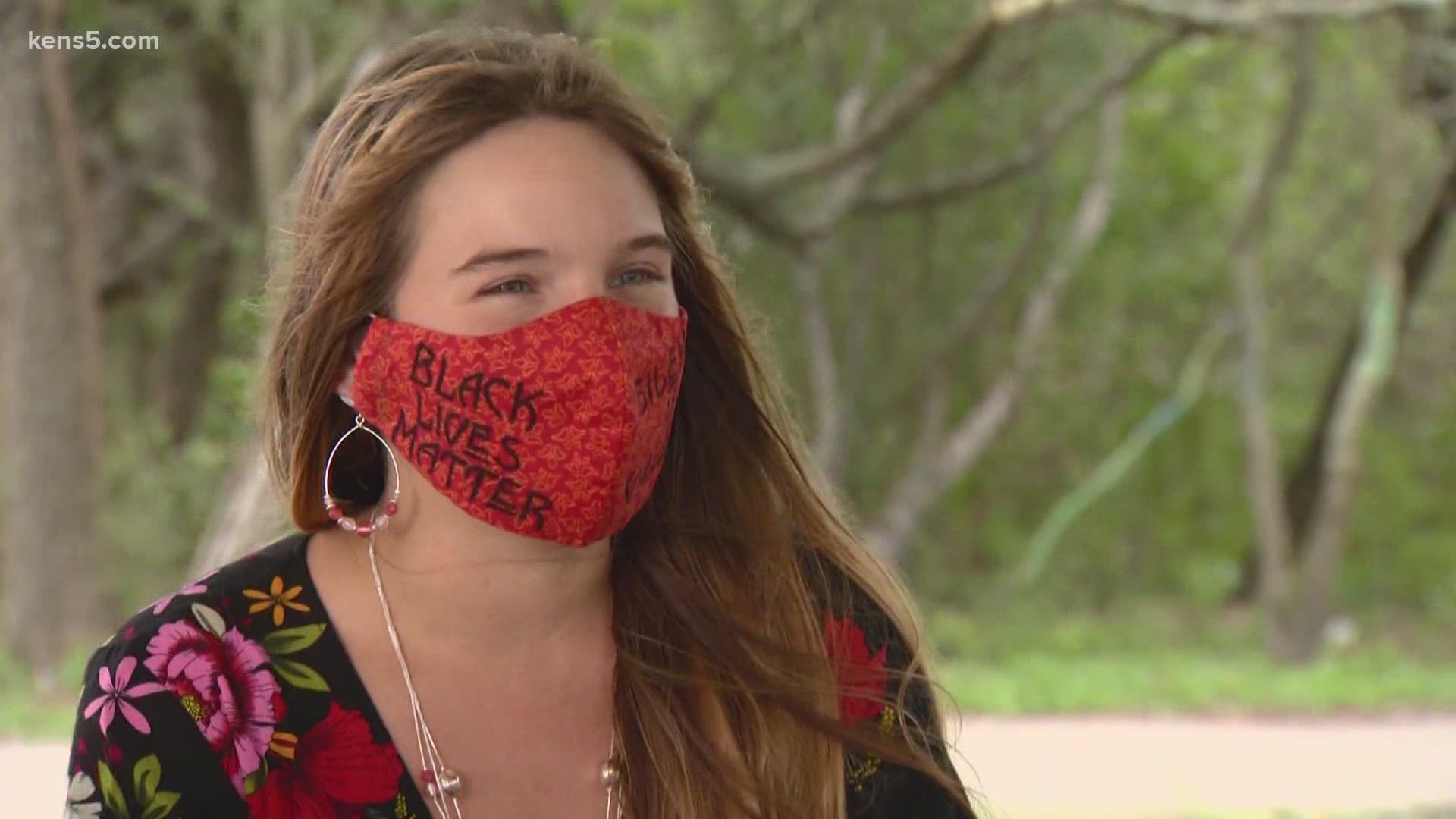 Great Hearts Texas officials emailed KENS 5 stating a face-covering policy forbids masks with "external messages."